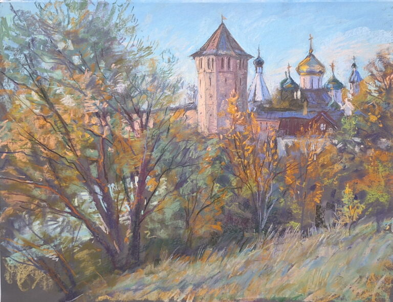 Золотая осень в Суздале, Яковлева Мария Яковлевна