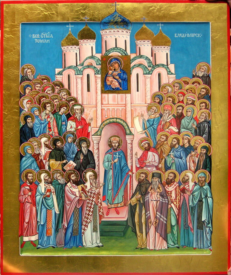 Святые Владимирской земли (икона), Яковлева Тамара Яковлевна